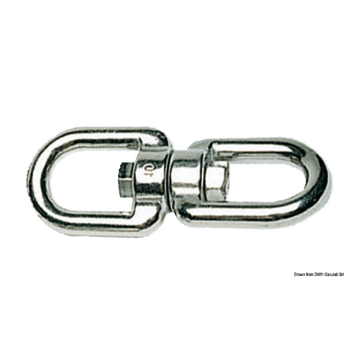 Osculati Girella in acciaio inox AISI 316 per utilizzo nautico 01.018.04