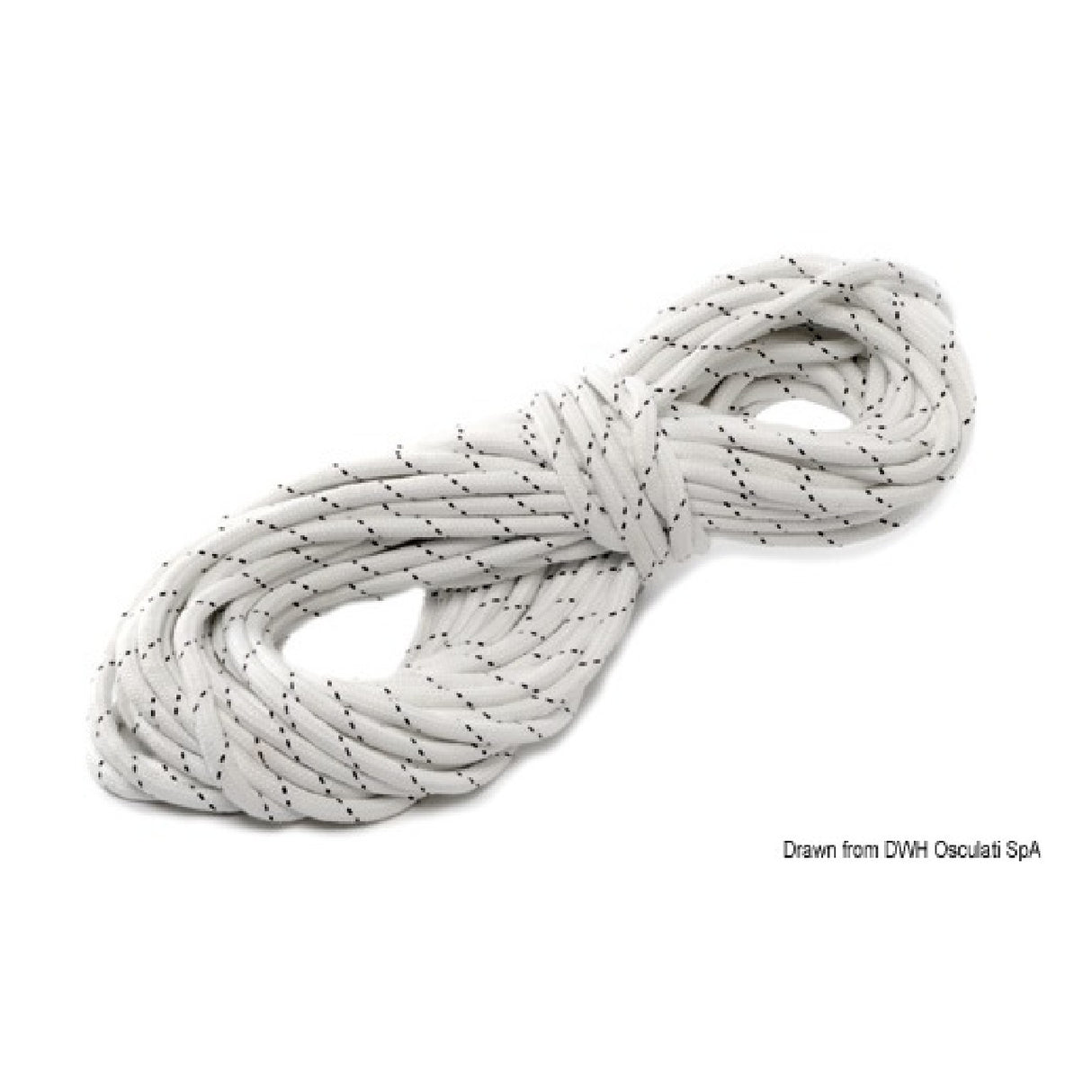 Osculati Poiester braided rope for boat anchors 8-10 mm 01.106.00