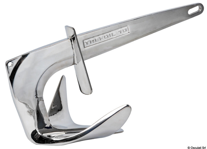 Osculati Trefoil Anchor 20 kg with plate 01.120.20