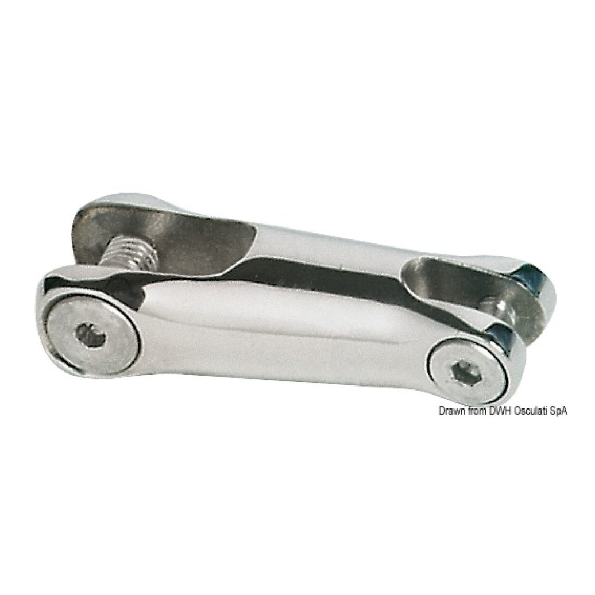 Osculati Junta de acero inoxidable sin saliente para anclajes de 6-8/9-10 mm 01.220.01