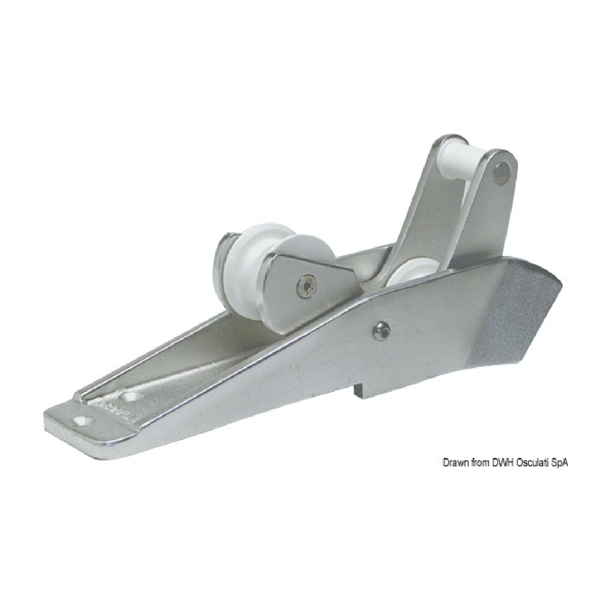 Osculati Musone di prua a ribalta in lega fino a 12 kg 01.335.10