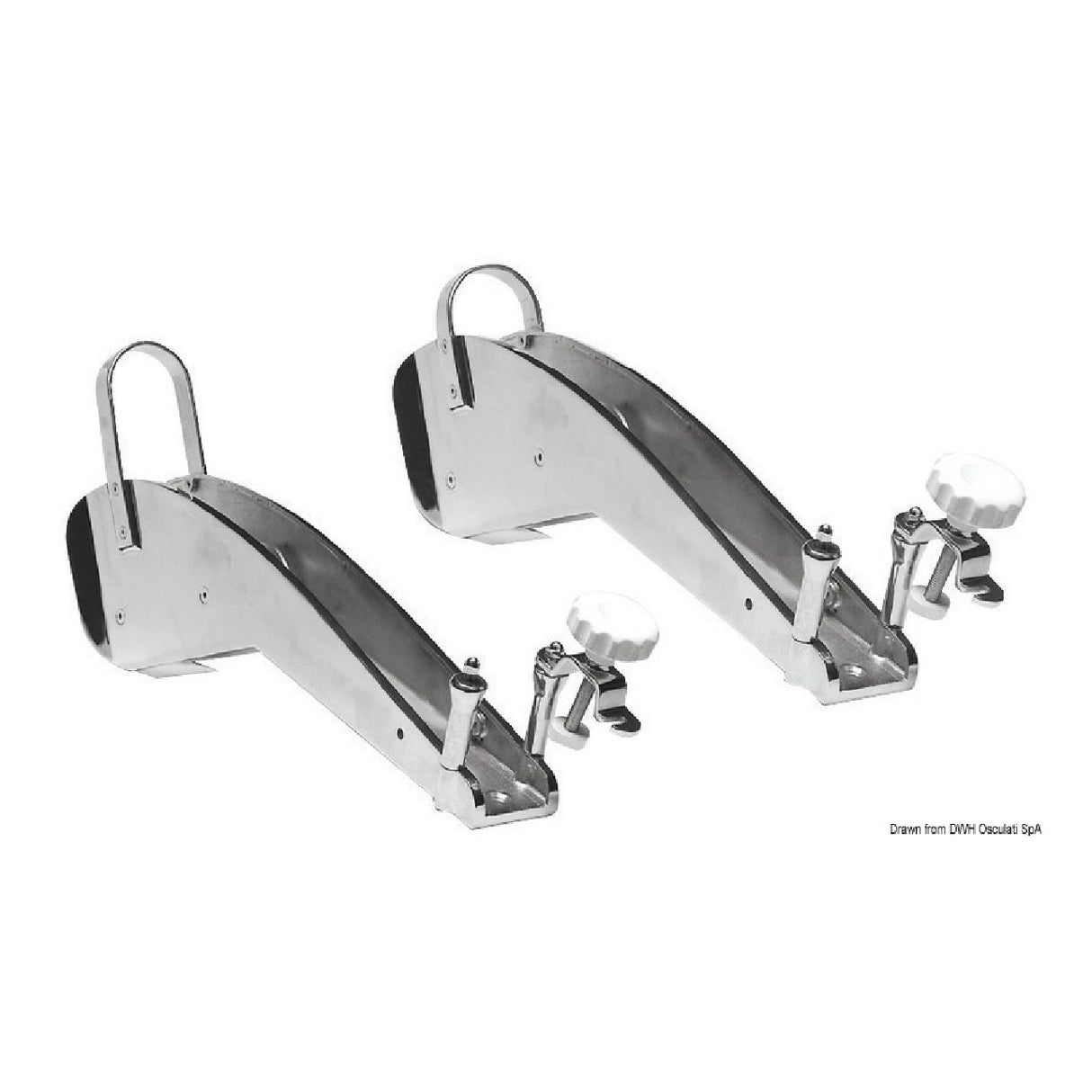 Osculati Musone fisso con cavallotto guida catena 01.336.01