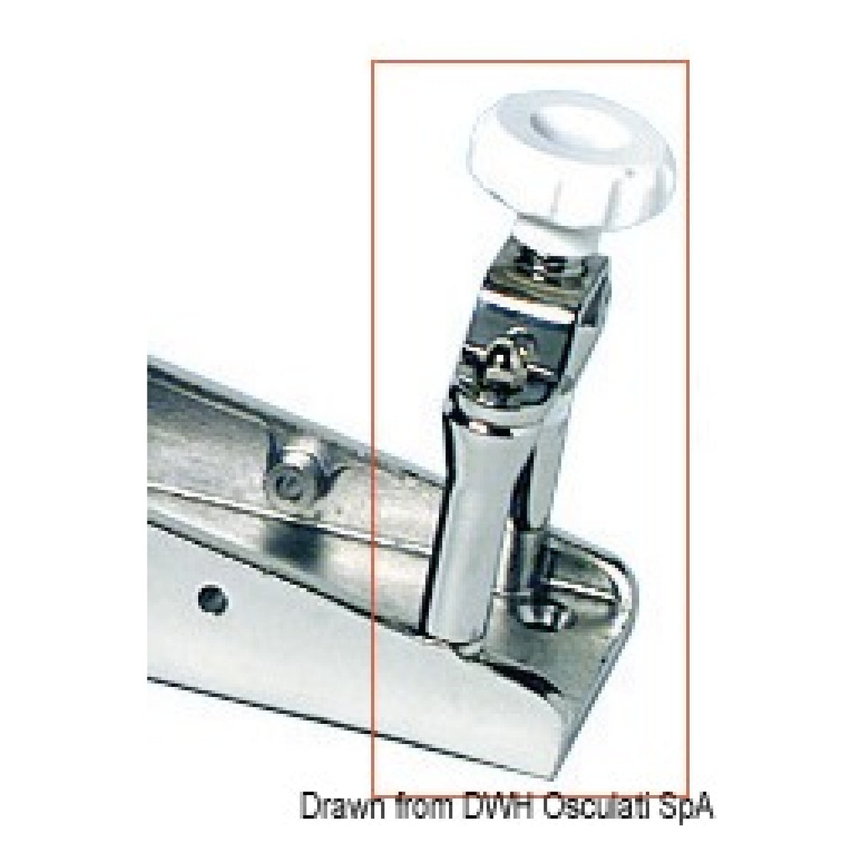 Osculati Musone di prua con kit blocca ancora 01.339.10