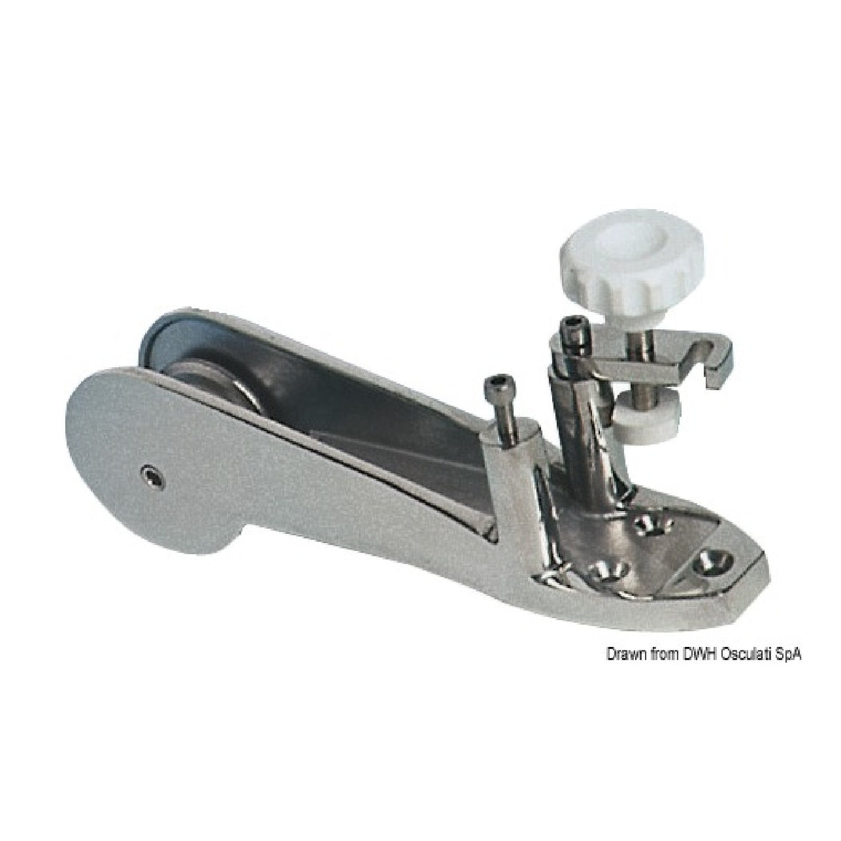 Osculati Musone di prua in inox con blocca ancora 01.350.01