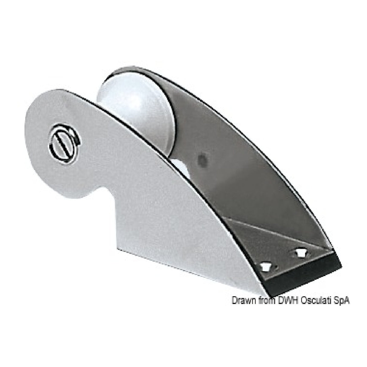 Osculati Musone di prua compatto in fusione AISI 316 01.484.09