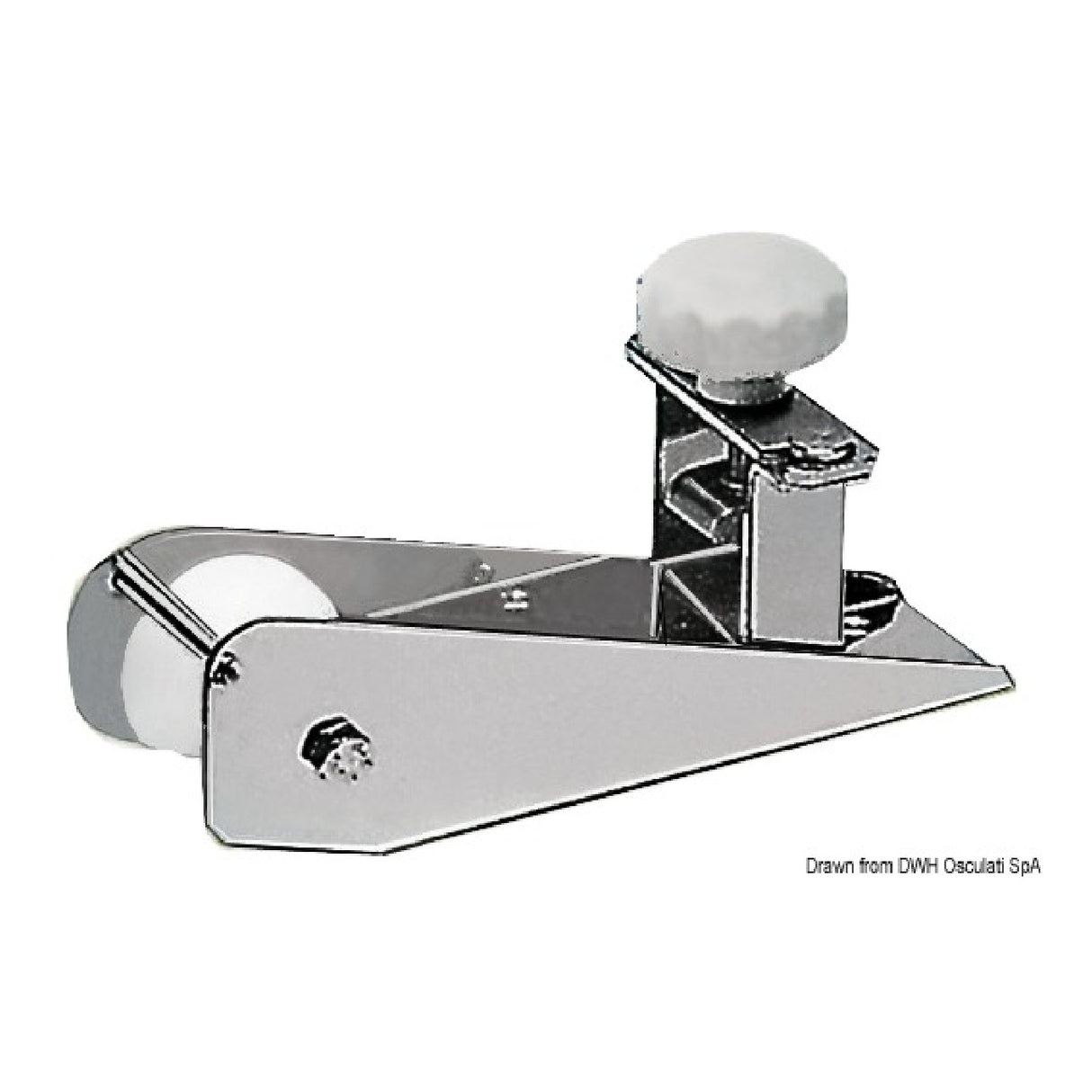 Osculati Musone di prua compatto in fusione AISI 316 01.484.09