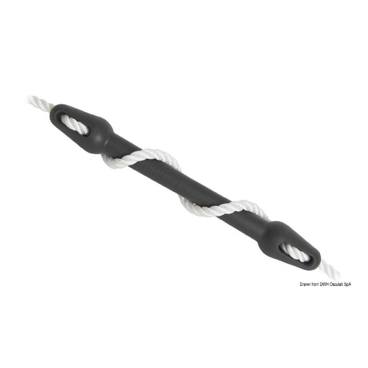 Unimer Marine Festmacher-Stoßdämpfer COMPENSATOR mit Wicklung 332-600 mm