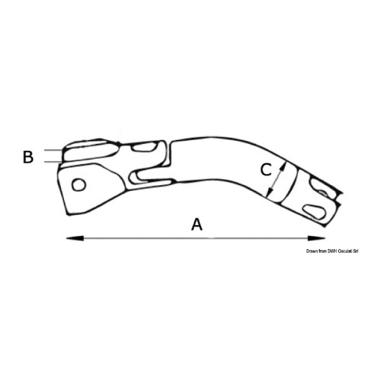 Douglas marine Giunto gira ancora Trimmer