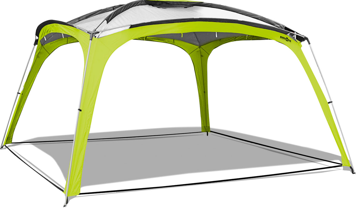 Brunner Pavillon Medusa II 4X4 Grau-Grün 0102030N.C70
