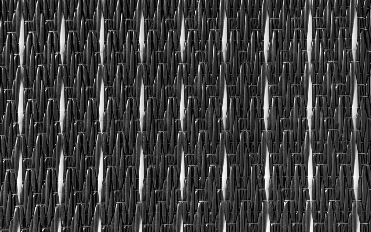 Colchoneta de camping Brunner Balmat para autocaravanas y caravanas, 250 x 450 cm, color negro y gris