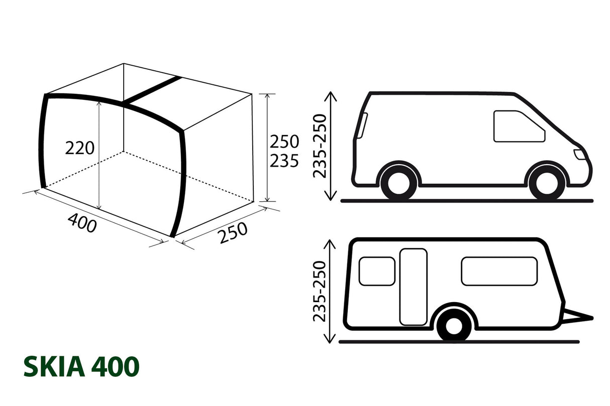 Brunner Skia 400 Markise 0102932N