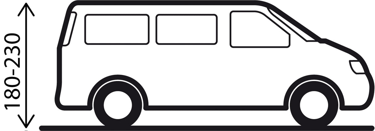 Toldo hinchable Brunner Trouper 2.0 AIRtech para minibuses y furgonetas 310 x 260 cm