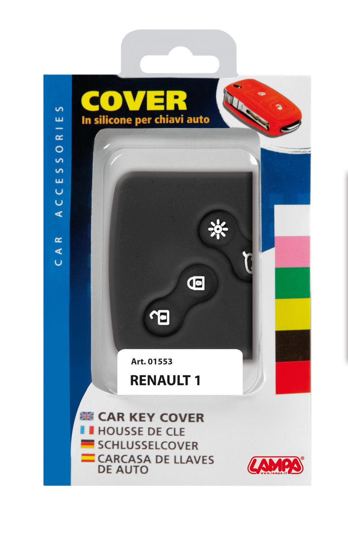 Lampa Cover per chiavi auto, conf. singola - compatibile per - Renault - 1 01553