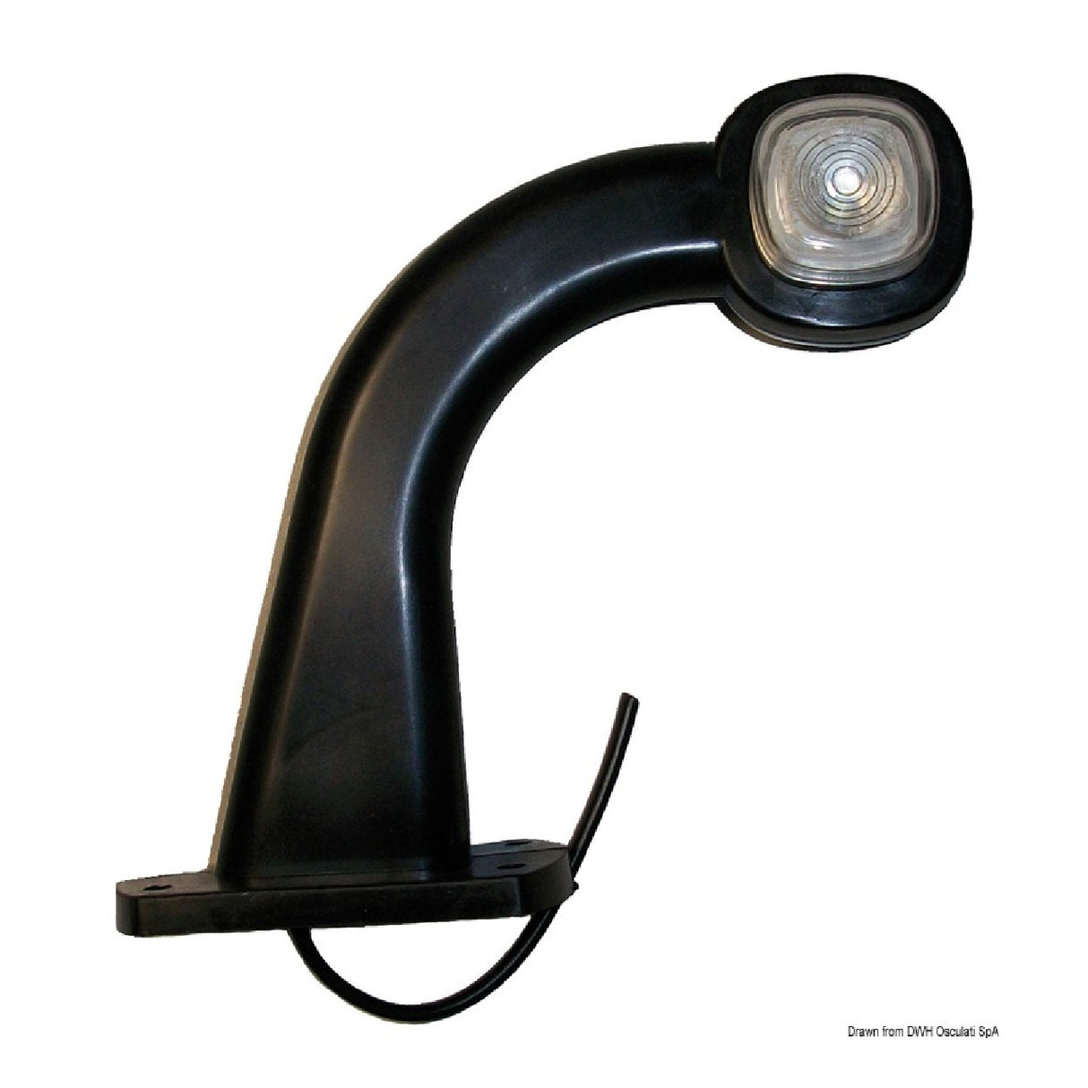 Osculati Fanale carrello traino LED d'ingombro laterale 90 gradi 02.022.10 - AmerigoStore