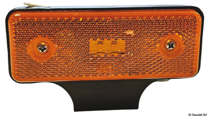 Osculati Fanale laterale posteriore arancio LED 12/24 02.022.21