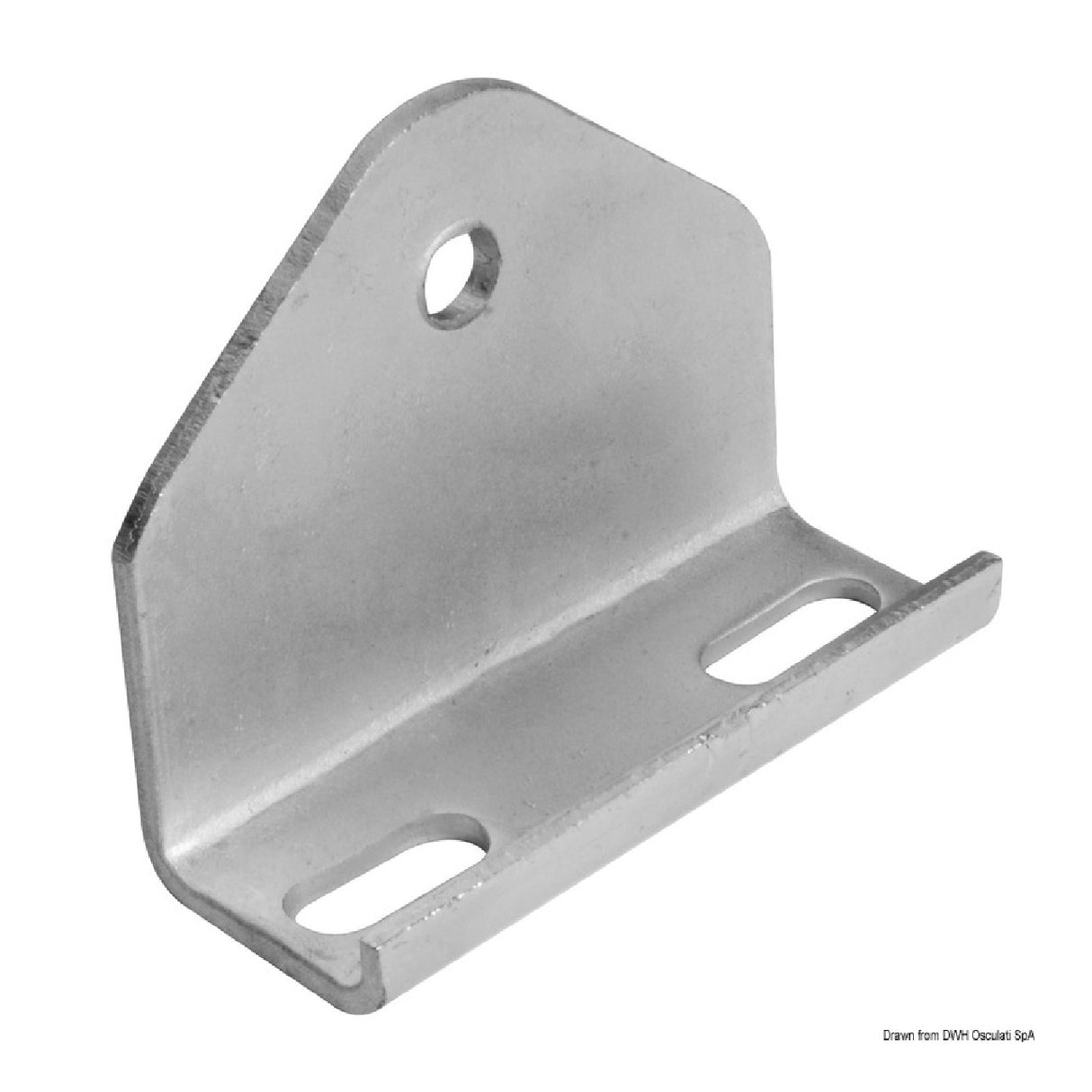 Osculati Staffe multiforo 100 x 100 mm 02.029.57 - 1 Coppia 02.029.57