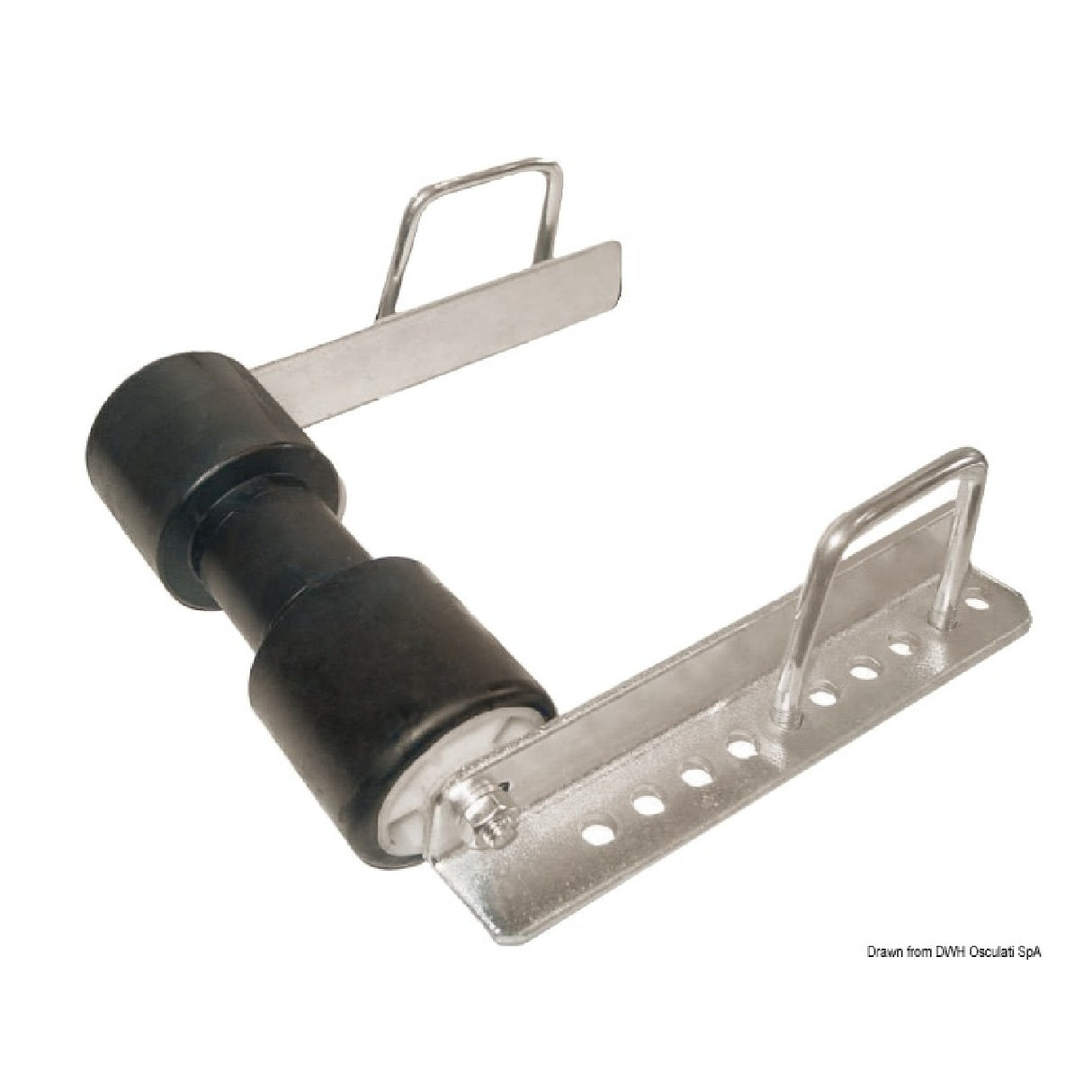 Osculati Rullo posteriore 60 mm singolo 02.040.71 - AmerigoStore
