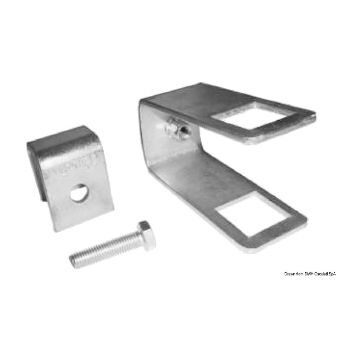 Soporte de fijación de rodillos para remolque de barco 02.040.78