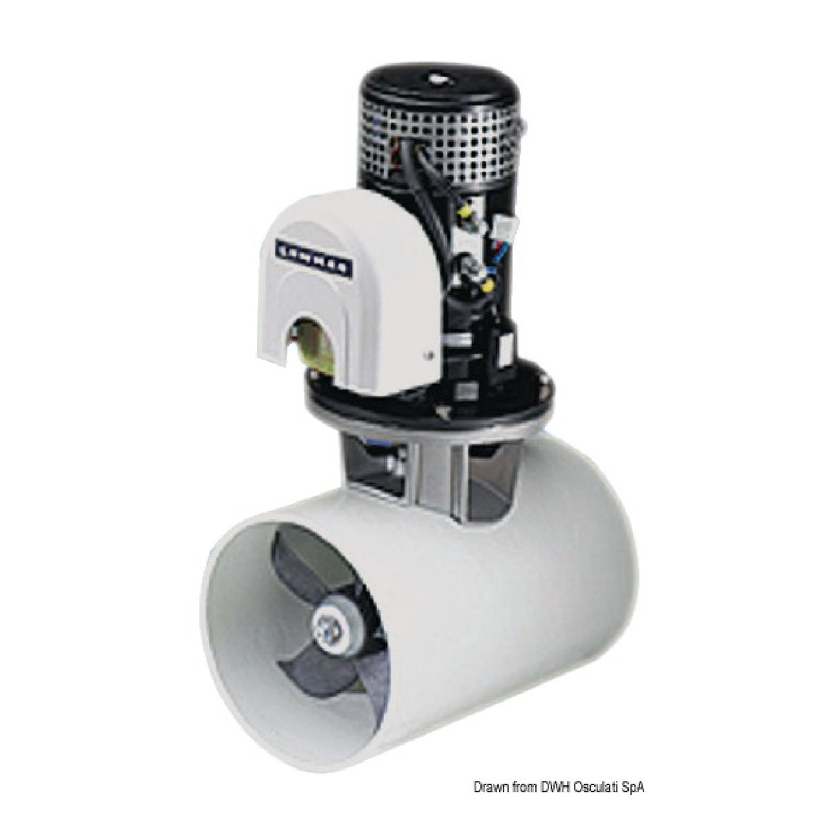 Conjunto de hélice de proa eléctrica Lewmar Thruster Blue Generation
