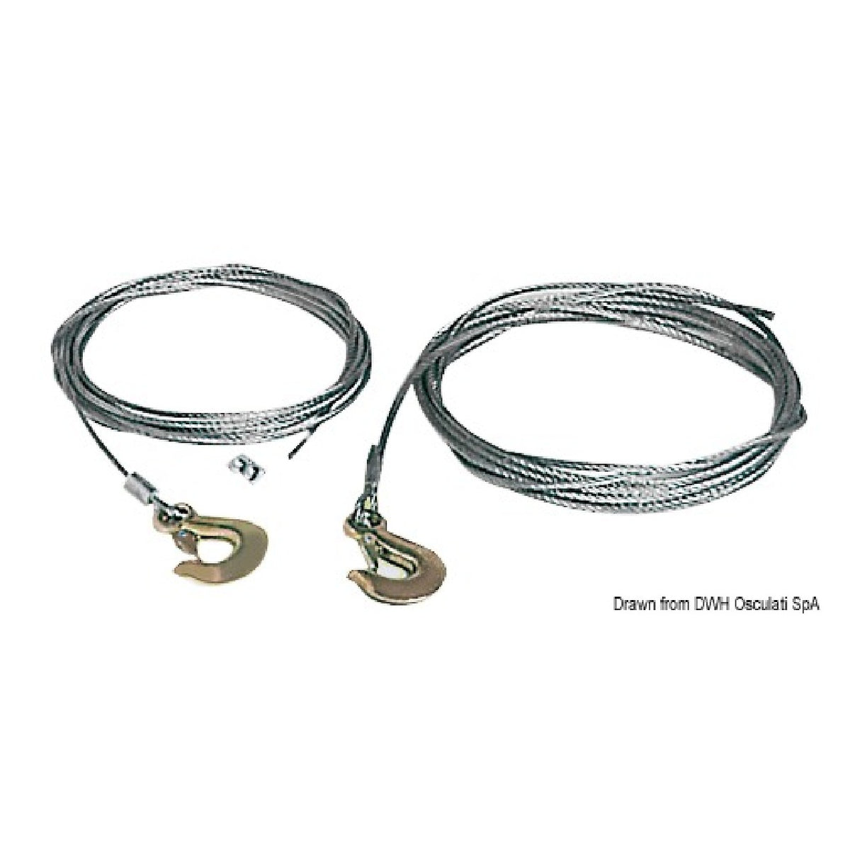 Cable de cabrestante Osculati para remolque de barco 02.091.00