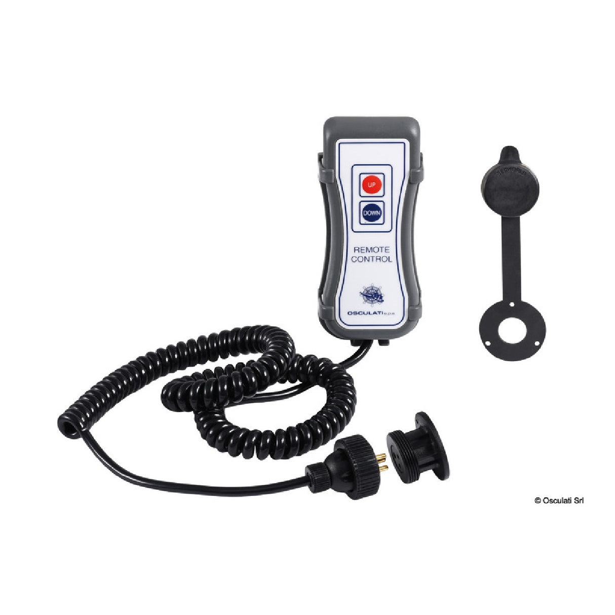 Panel de control manual Osculati para el manejo de molinetes eléctricos 02.339.00