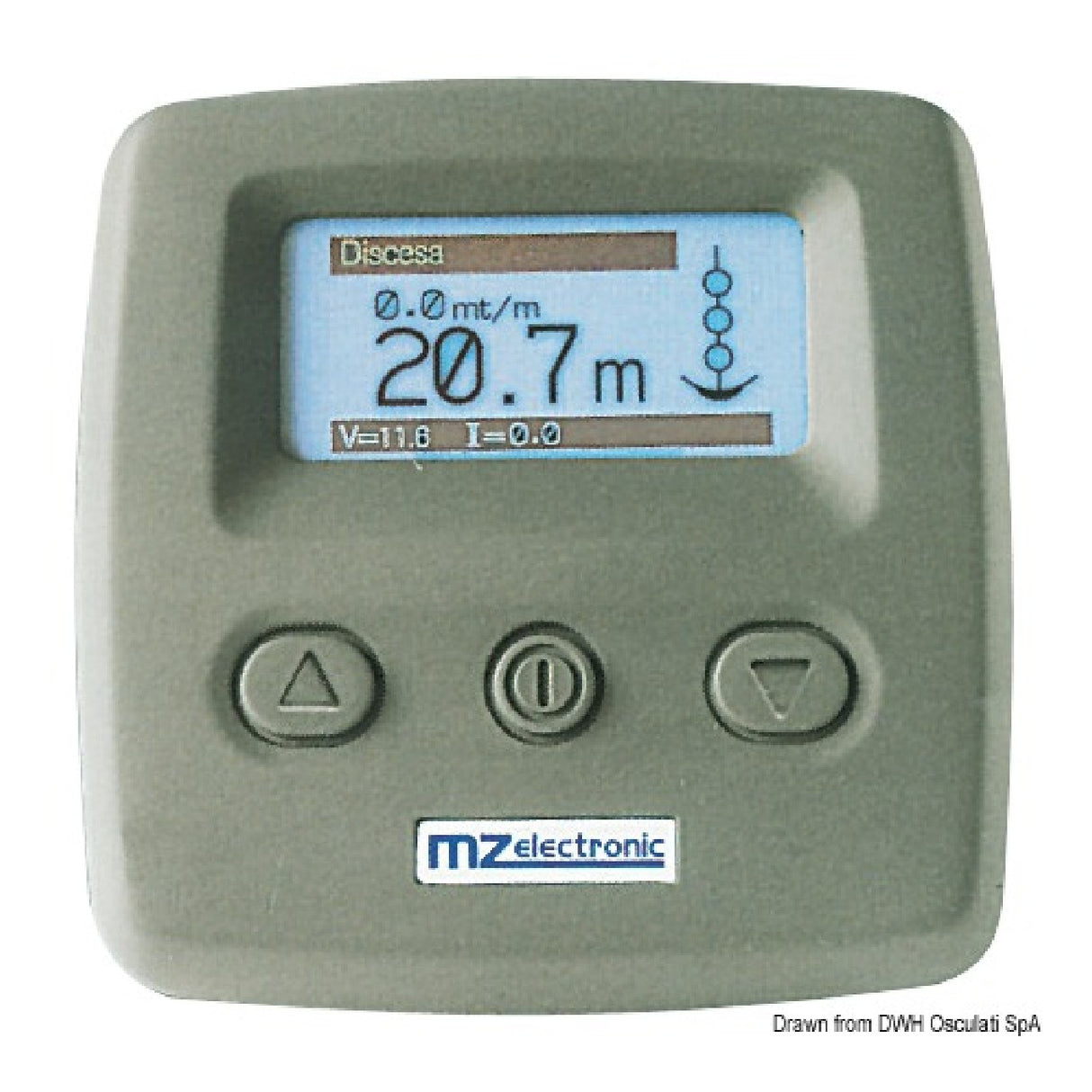 Teclado universal electrónico MZ + contador de metros