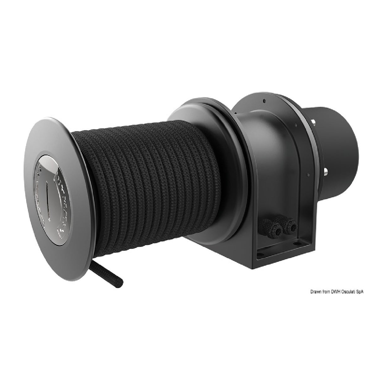 Lewmar TW650 Garagenwinde zur Bergung eines Beibootes