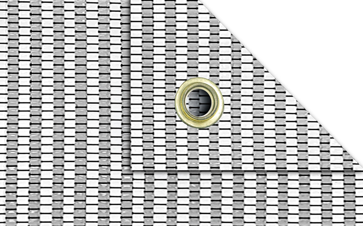 Colchoneta de camping Brunner Kinetic 500 para autocaravanas y caravanas, 250 x 500 cm, gris