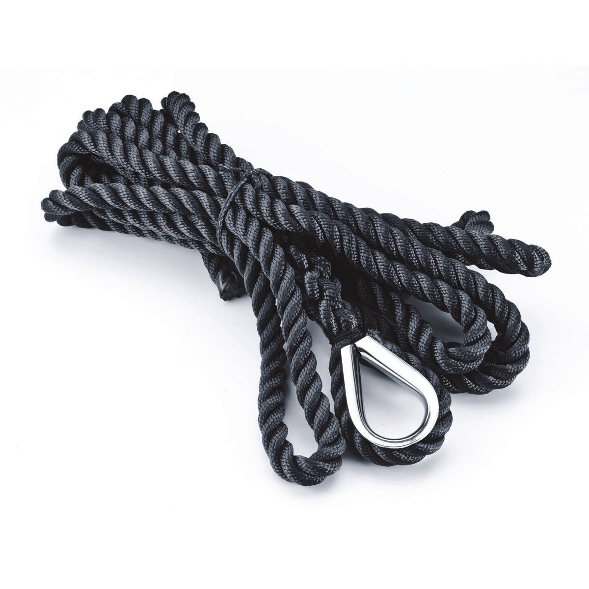 Línea de amarre empalmada de alta tenacidad Trem negra