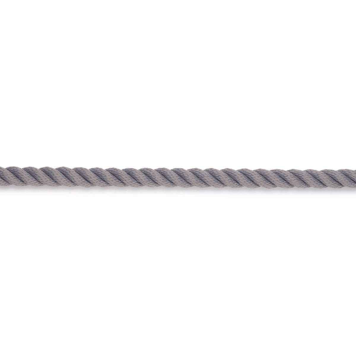 Trem Cima in high tenacity polyester twisted 3 strands grey diameter 18 mm - 100 MT