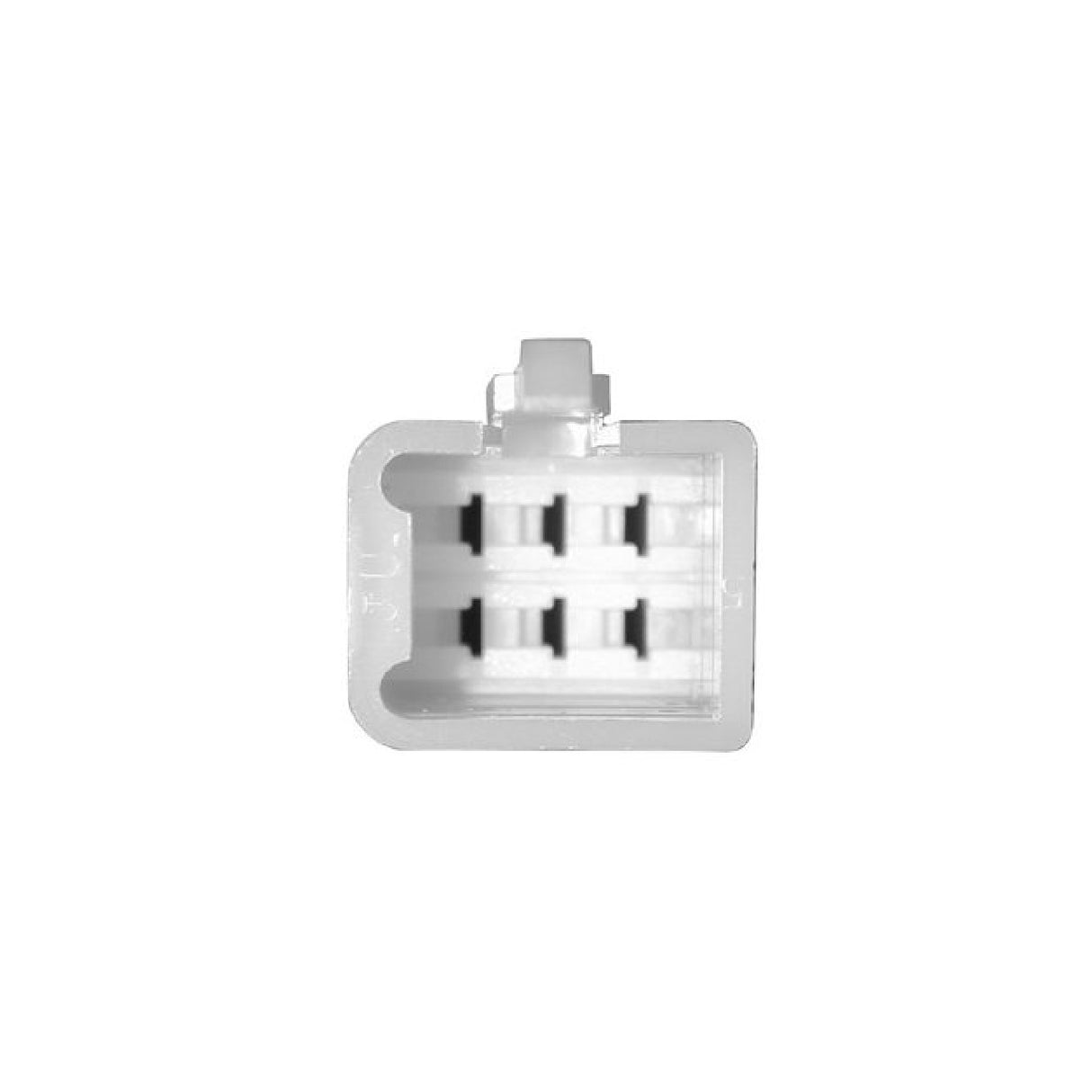 Dze 6831 Rectangular female connector with 6 Faston tab