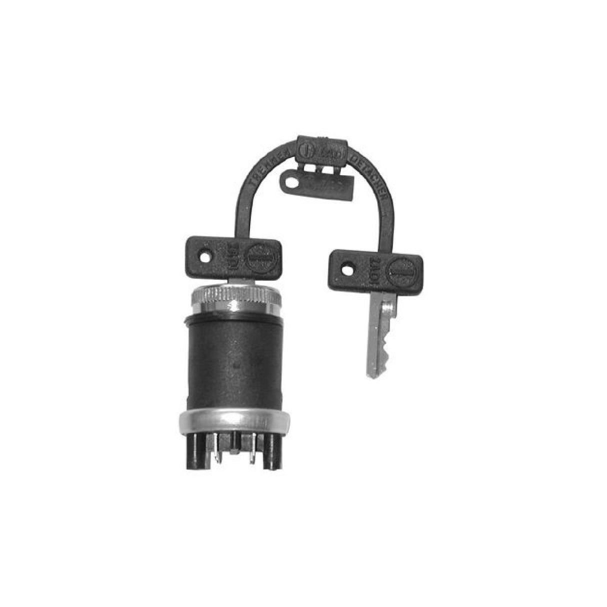 Interruptor de llave de 2 posiciones con 4 fastons universales para varias motocicletas
