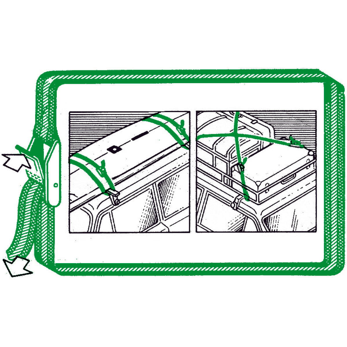 Trem Fast Cargo model polyester strap with zama buckle