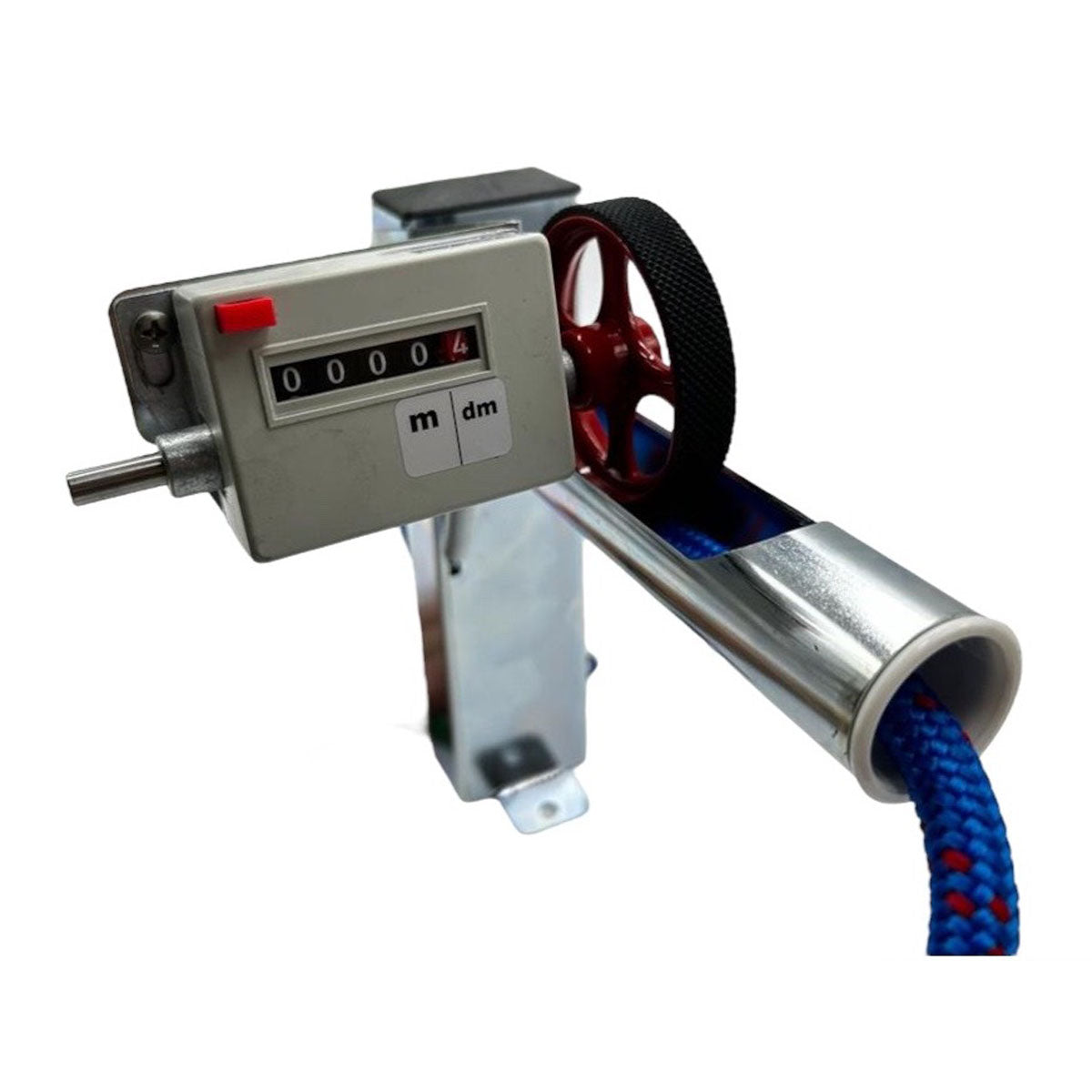 Contador de metros Trem Complete Bench Frame para medir cuerdas y trenzas de 3-24 mm