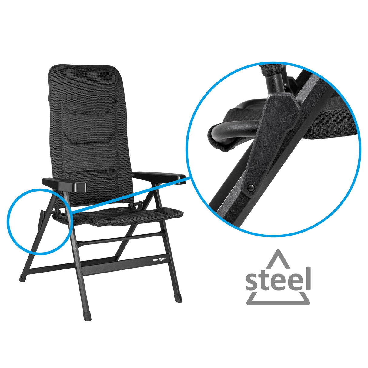 Silla Brunner Rebel Pro SMALL Gris