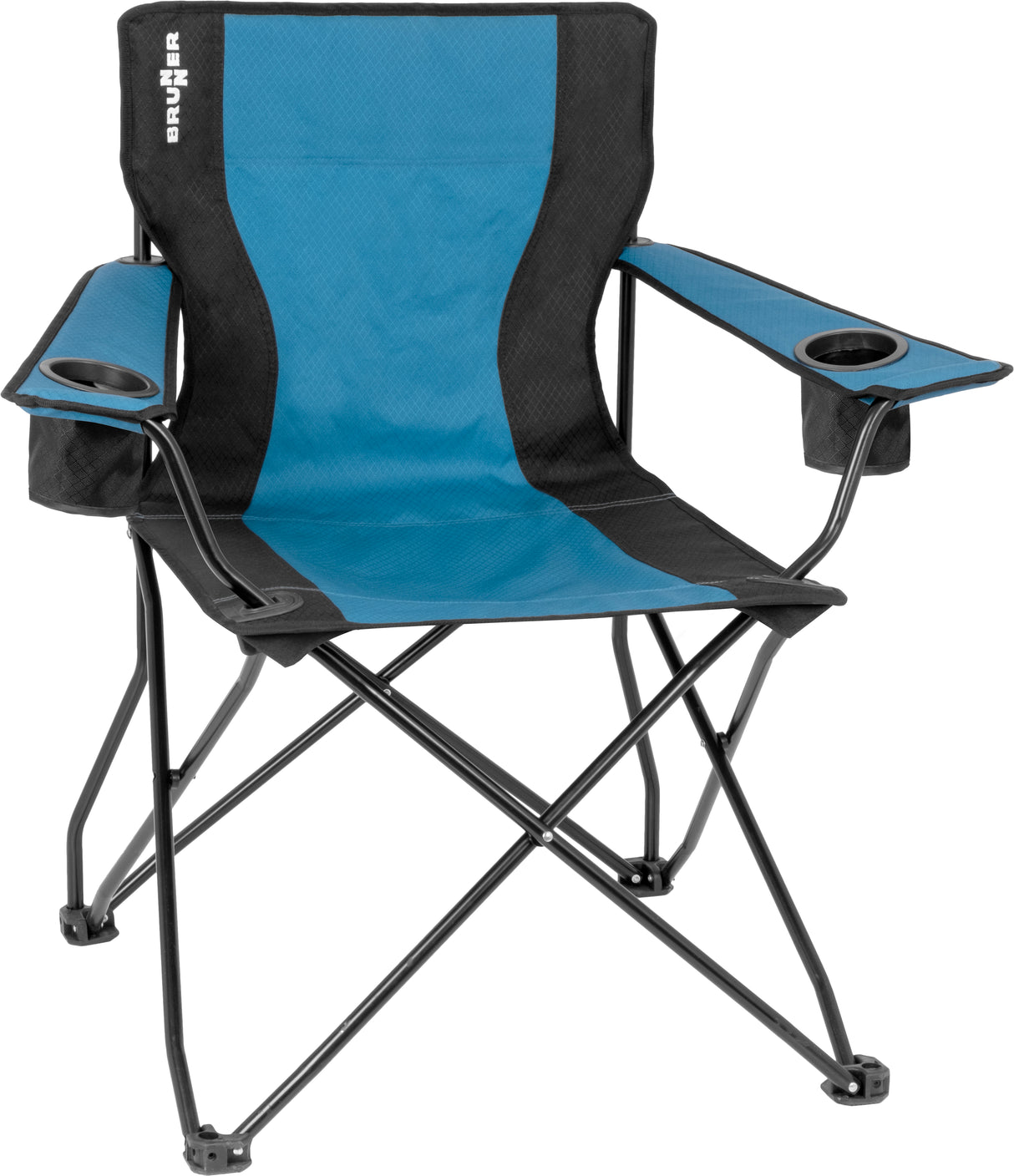 Brunner Sedia Armchair Equiframe Nero-Blu