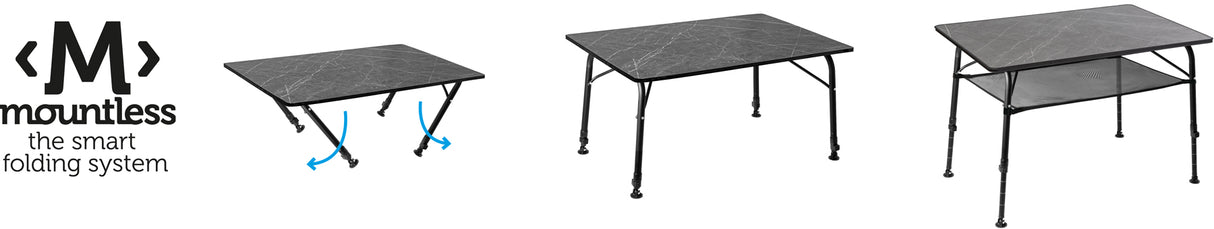 Tavolo Brunner Elu 120 x 80 x H50,5/70 cm