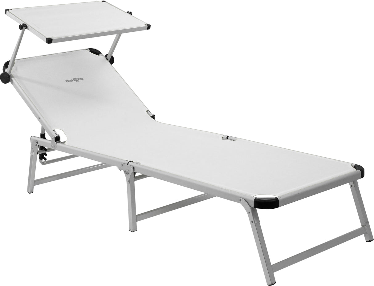 Brunner Marbella Sonnenliege Weiß