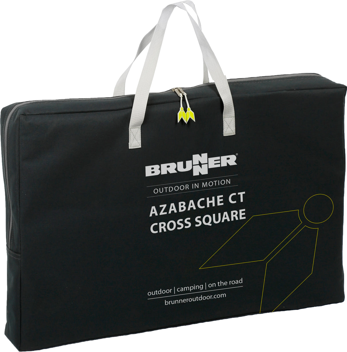 Mobiletto Azabache CT Cross Sq Brunner 99 x 51 x H90/115 cm