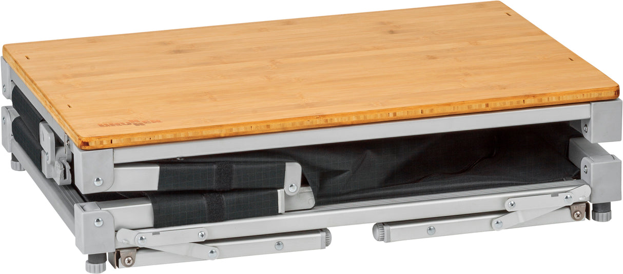 Mobiletto Azabache Cube Brunner 65 x 45 x H58/81 cm