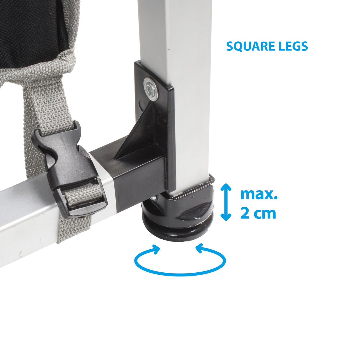 Mueble Cocina Snack Square Brunner 120 x 52 x H90/109 cm