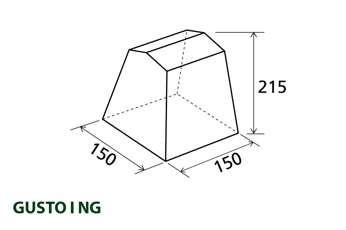 Brunner Tenda cucina Gusto I NG Blu
