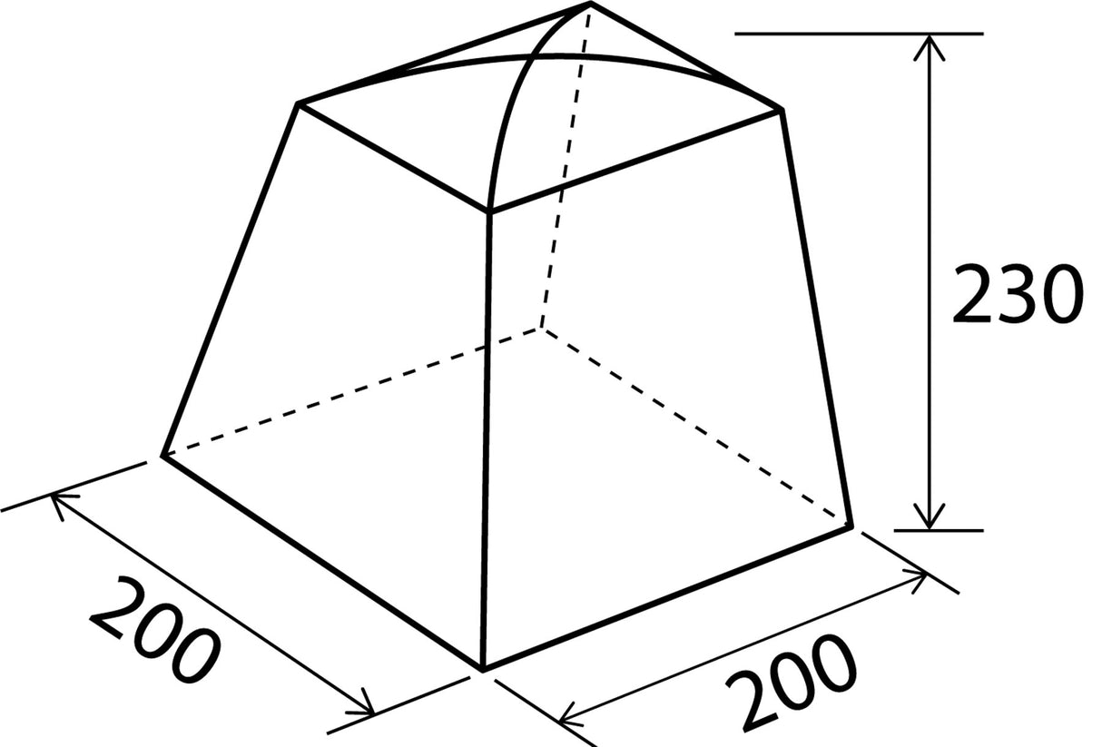 Brunner Tenda cucina Chef II Outdoor