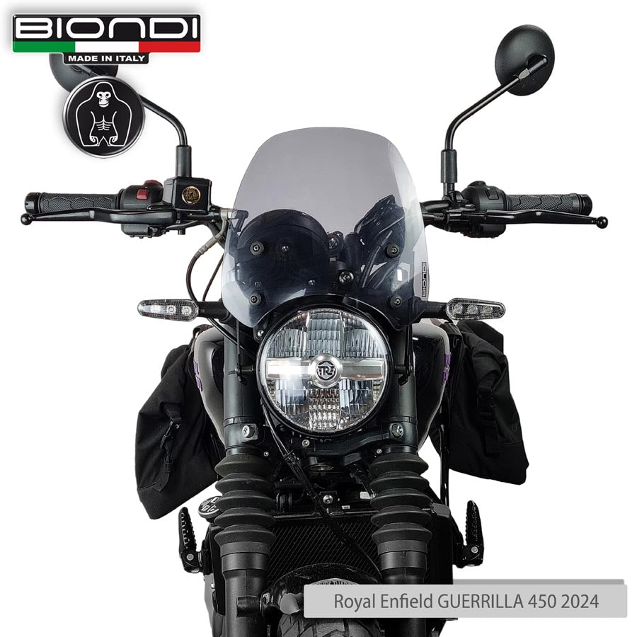 Biondi Cupolino Sport Fumè Chiaro Royal Enfield Guerrilla 450 2024