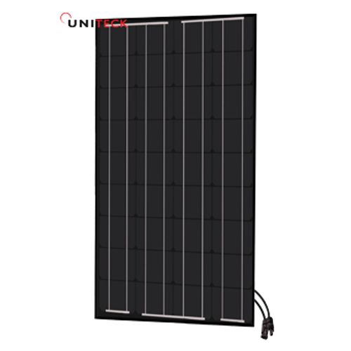 Uniteck Pannello Solare UNISUN 100.12 M 100W 12V monocristallino con cavo e connettore 1050 x 550 x 35 mm
