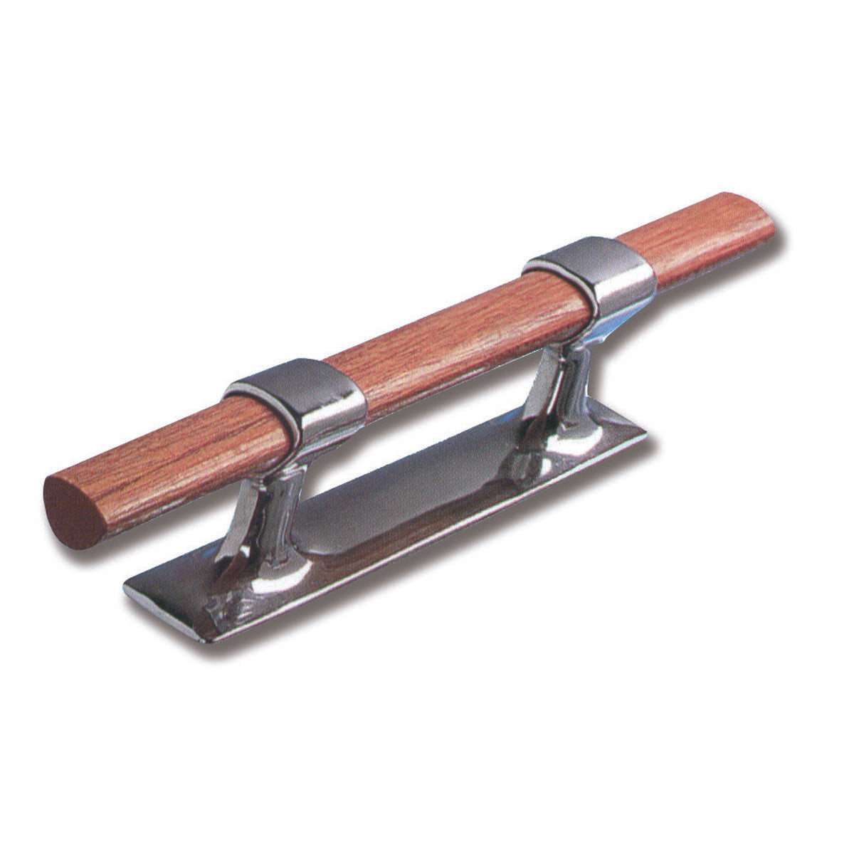 Bolardo de amarre Trem con travesaño de madera de 215 mm (barra)