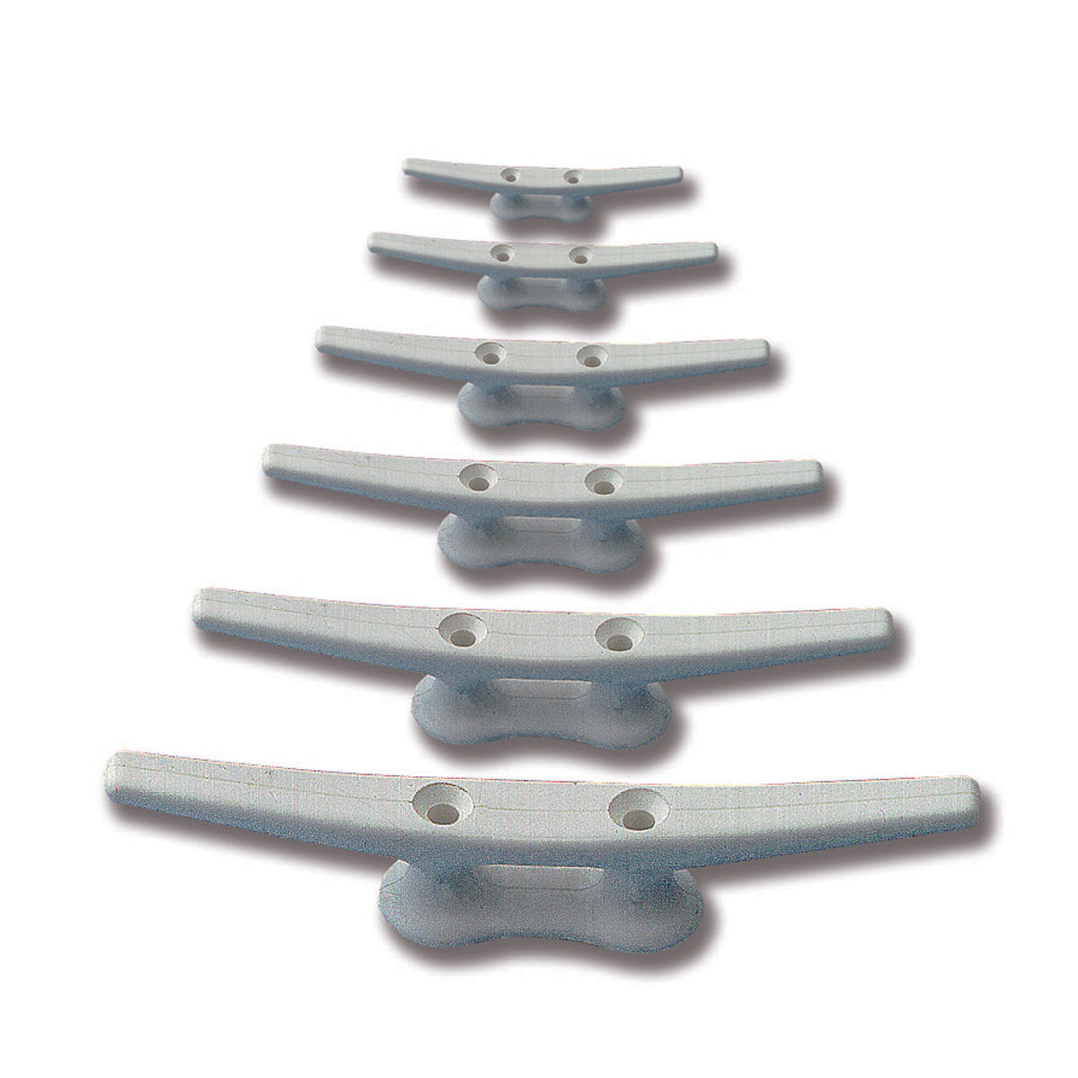 Tremi White Ylon Cleat Cleat