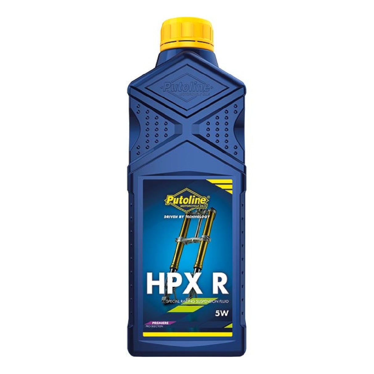 Aceite sintético para horquilla de motocicleta Putoline HPX R 5W (1 litro)