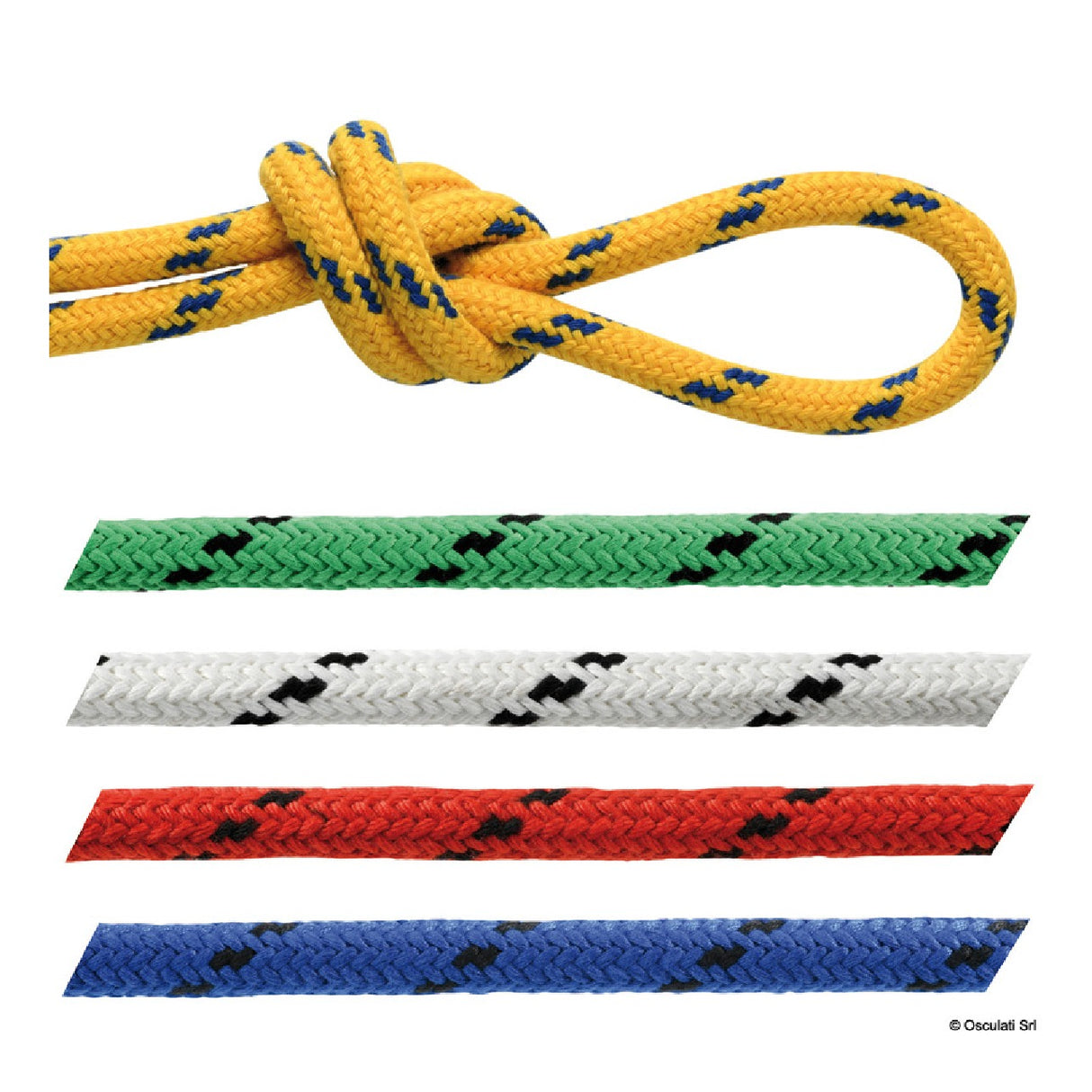 Osculati Scotta in poliestere ad alta tenacita Matt 06.437.06BI