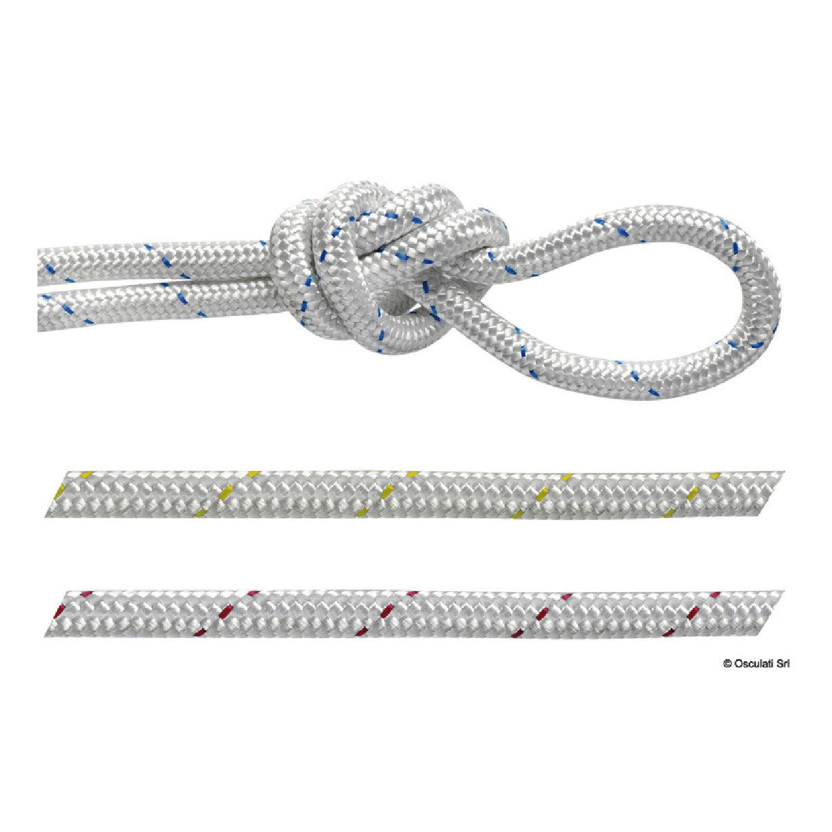 Osculati Treccia in poliestere a basso stiramento 06.441.04